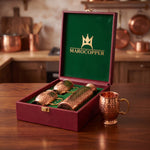 Pure Copper Bottle & Mugs Set